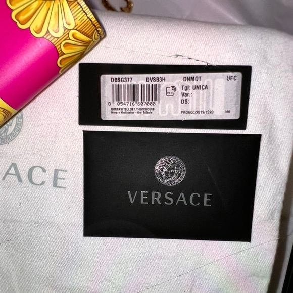 Versace The Goddess Clutch Collection Nero Multicolor - Picture 15 of 16